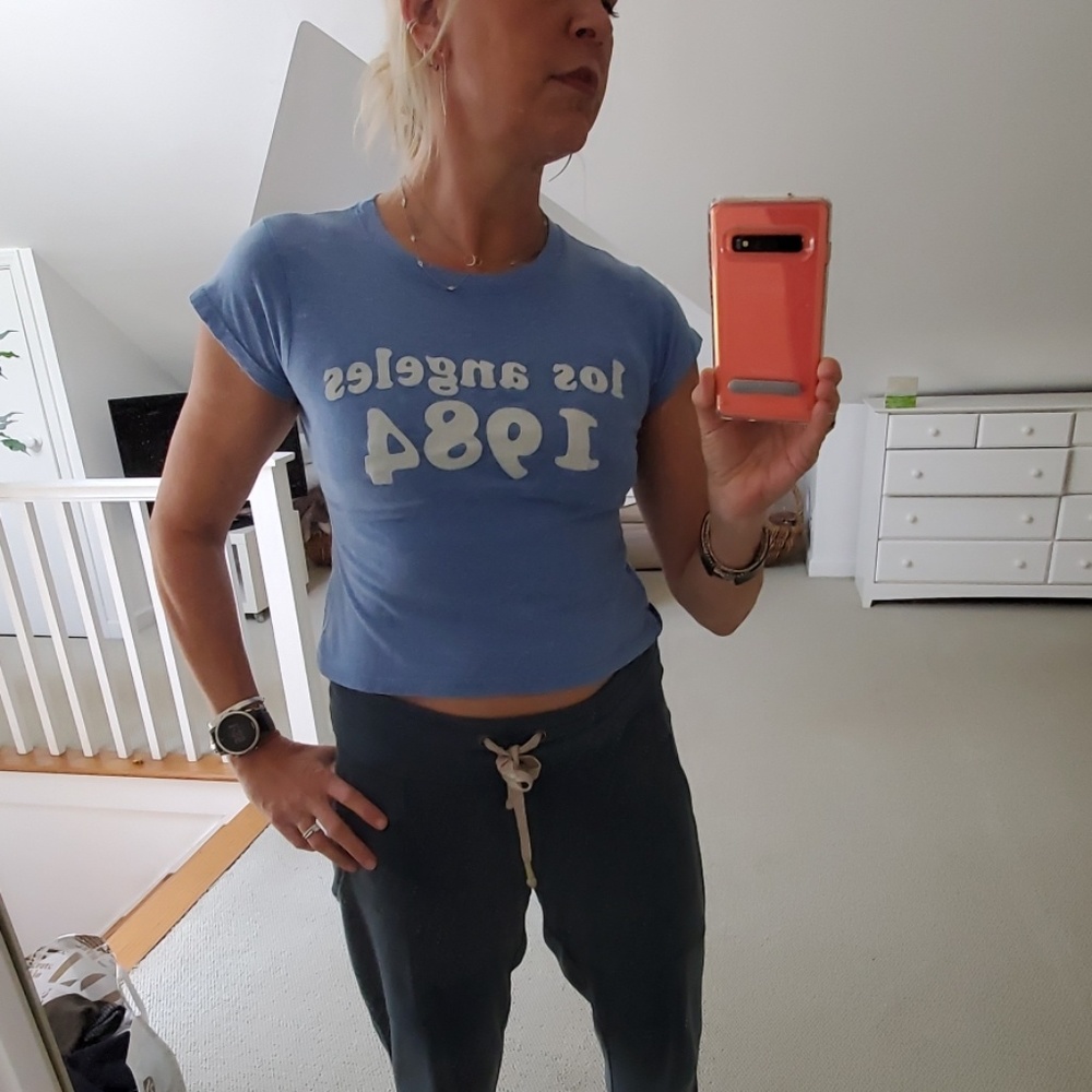 Brandy Melville John Galt 1984 Los Angeles t shirt